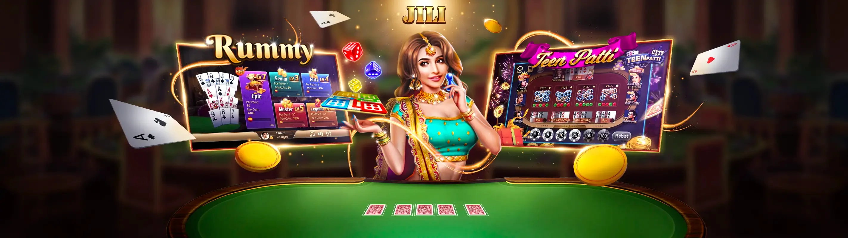 Hình ảnh đa dạng các trò chơi casino, thể thao, nổ hũ tại Min88